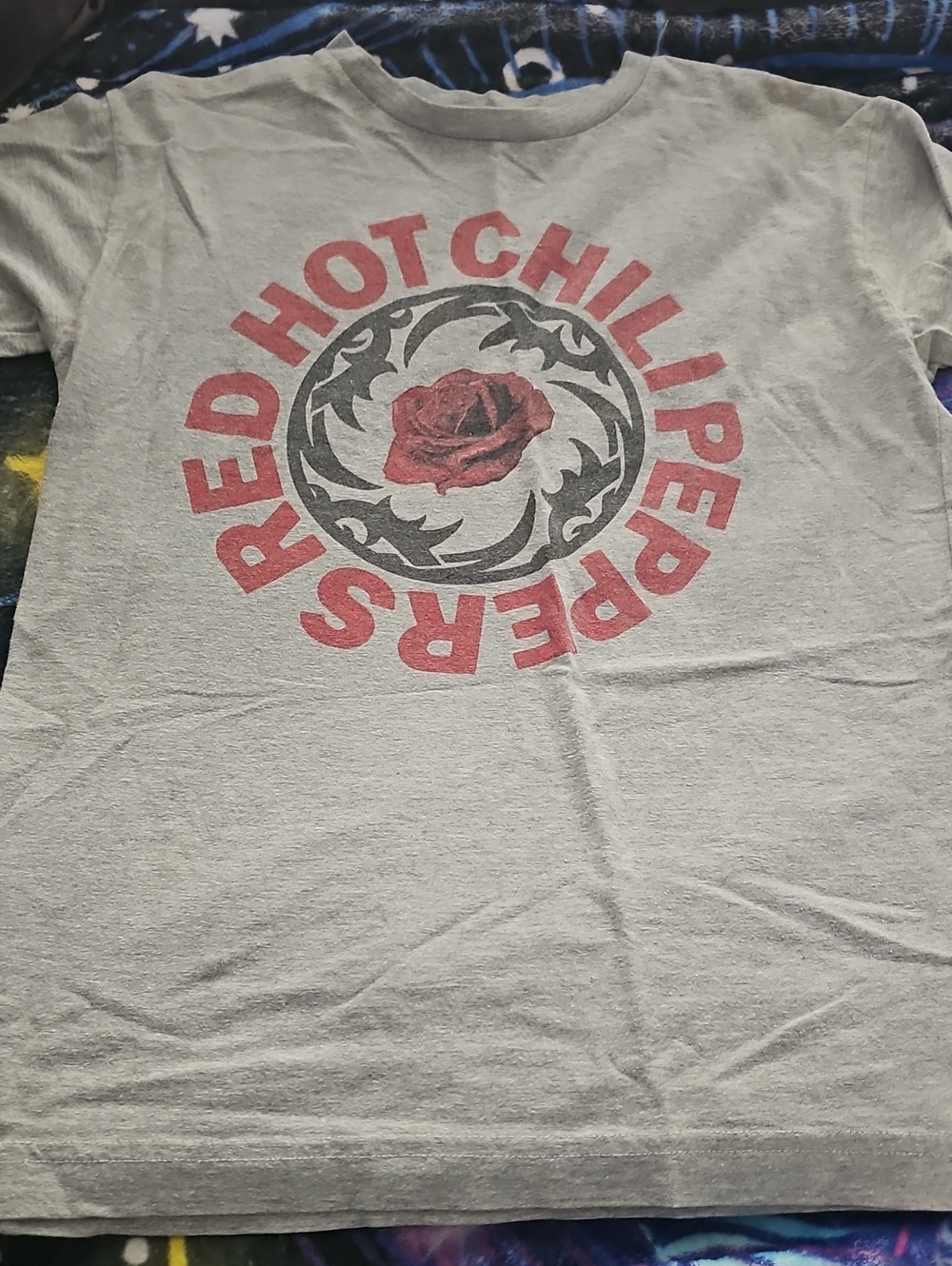 Red Hot Chili Peppers Short Sleeve Graphic Tee - Light Gray